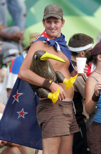 Inflatable kiwi